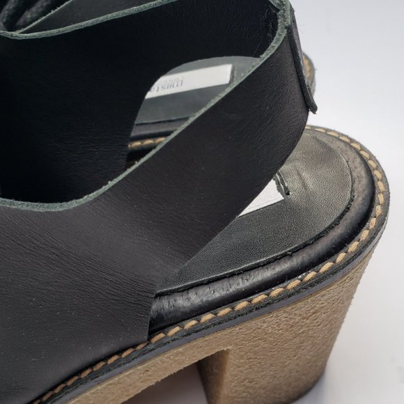 MIISTA Siobhan Leather Platform Loafers - Picture 9 of 10